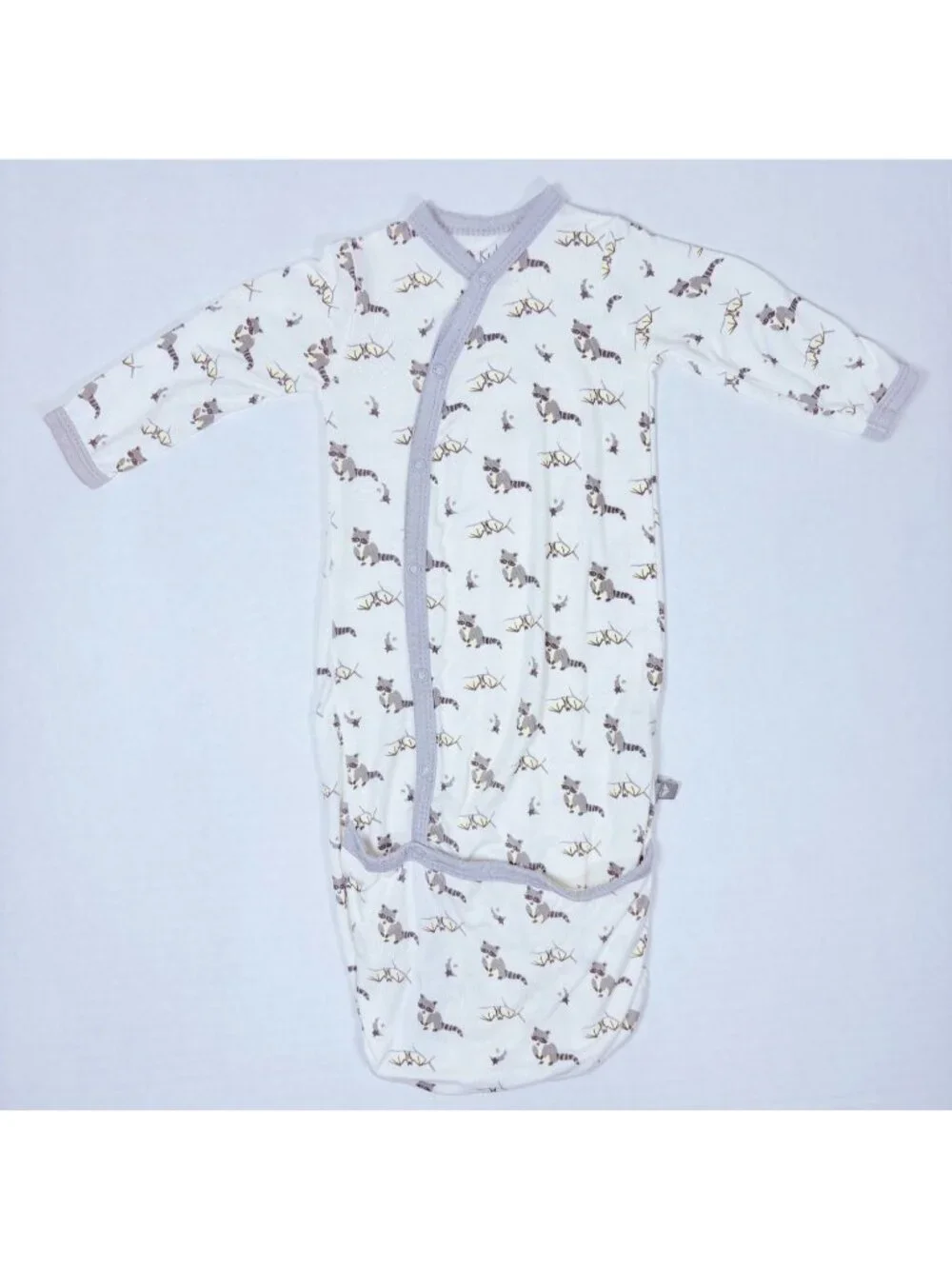 Kyte Baby Bamboo OG Snap Retired Twilight Print Bundler Layette Sack Gown 0-3m